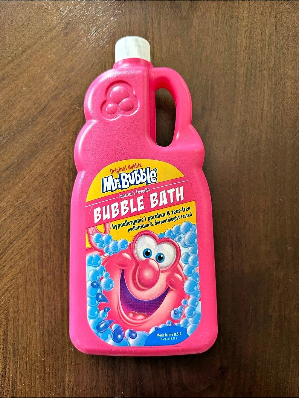 Mr. Bubble Original Bubble Bath Pink NWT